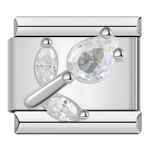 Charm Couronne CZ Arc-en-Ciel - DJ2008 NO 4