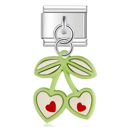 Fruit Charm Collection — 9mm Italian Bracelet