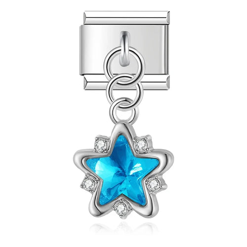 Charm Étoile Pendante en Cristal - DJ1767 NO 7