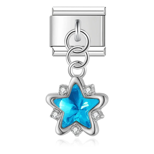 Charm Étoile Pendante en Cristal - DJ1767 NO 7