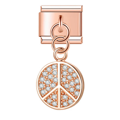 Cherry & Watermelon Charm Collection — 9mm Italian Bracelet