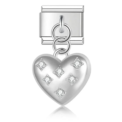 Unicorn & Moon Charm Collection — 9mm Italian Bracelet