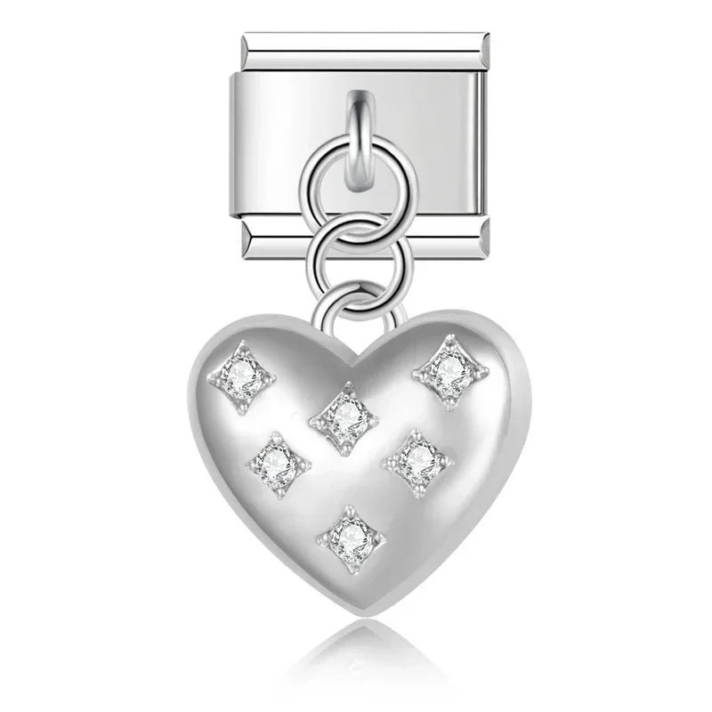Charm Licorne et Lune - DJ829 G