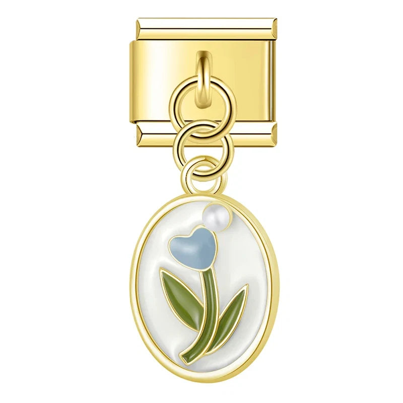 Charm Tulipe Ellipse - DJ1456 NO 3