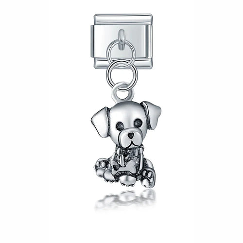 Charm Animal 3D Argenté - 6