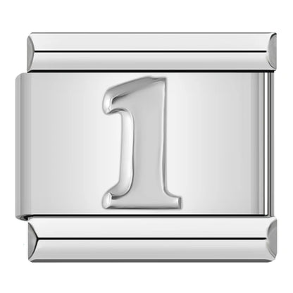Number Charm Collection — 9mm Italian Bracelet