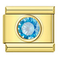 Charm Cristal Bleu Ciel Doré Vol. 2 — photo du produit