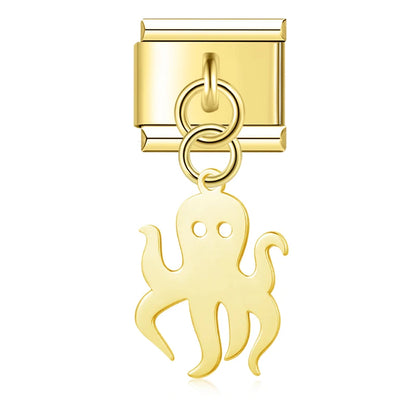 Ocean Life Charm Collection — 9mm Italian Bracelet