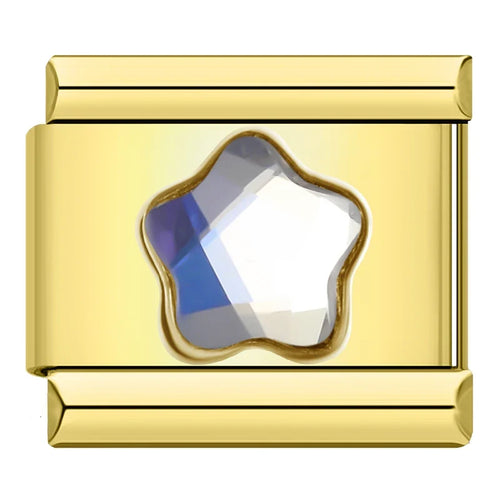 Charm Étoile CZ Dorée - DJ1801 Gold 12