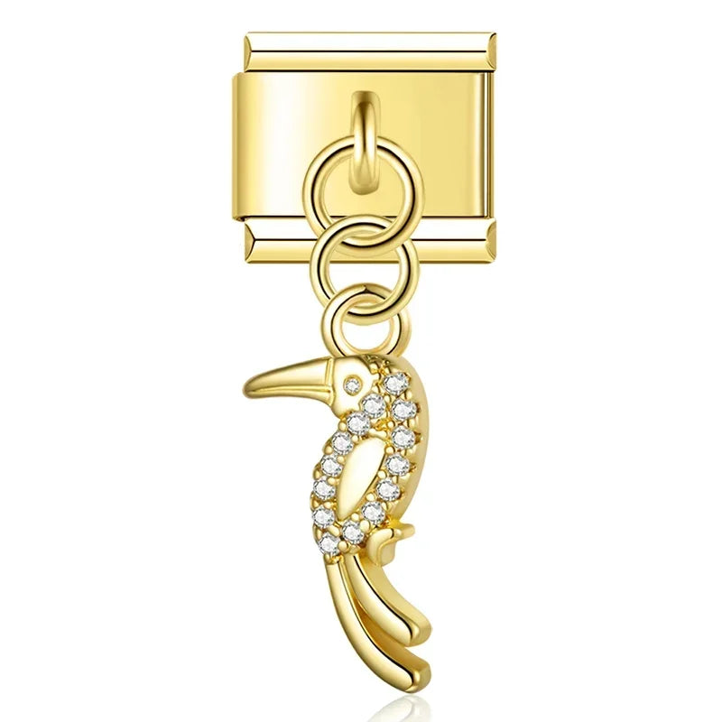 Charm Oiseau et Reptile - H