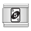 Charm Carte de Jeu Cinq — photo du produit