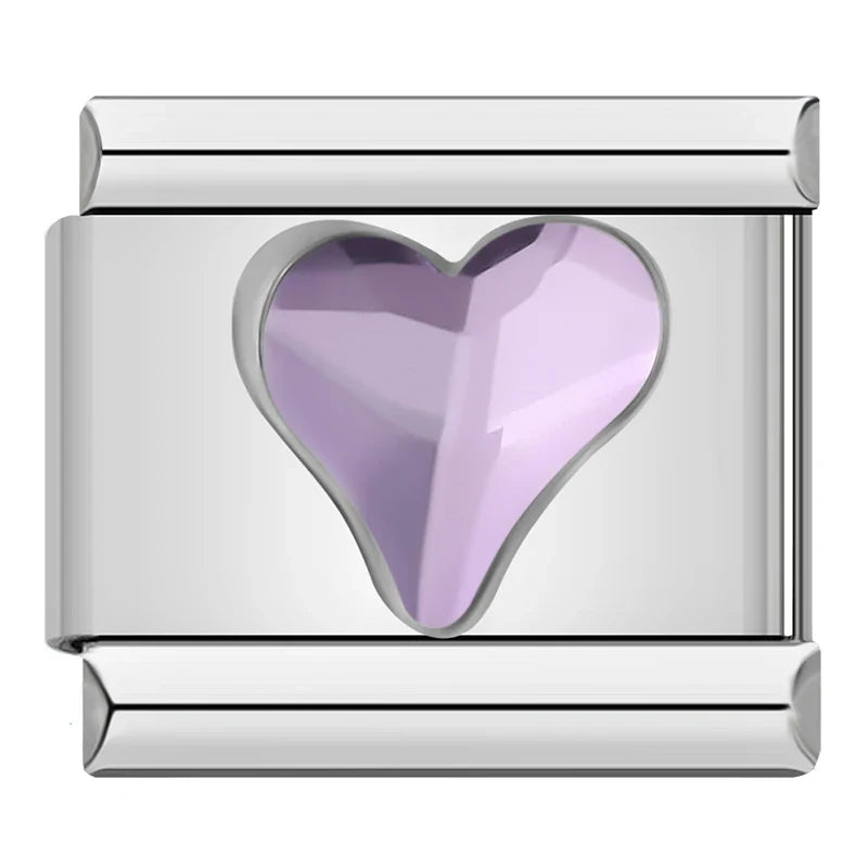 Charm Cœur CZ Argenté - DJ2003 Silver 4
