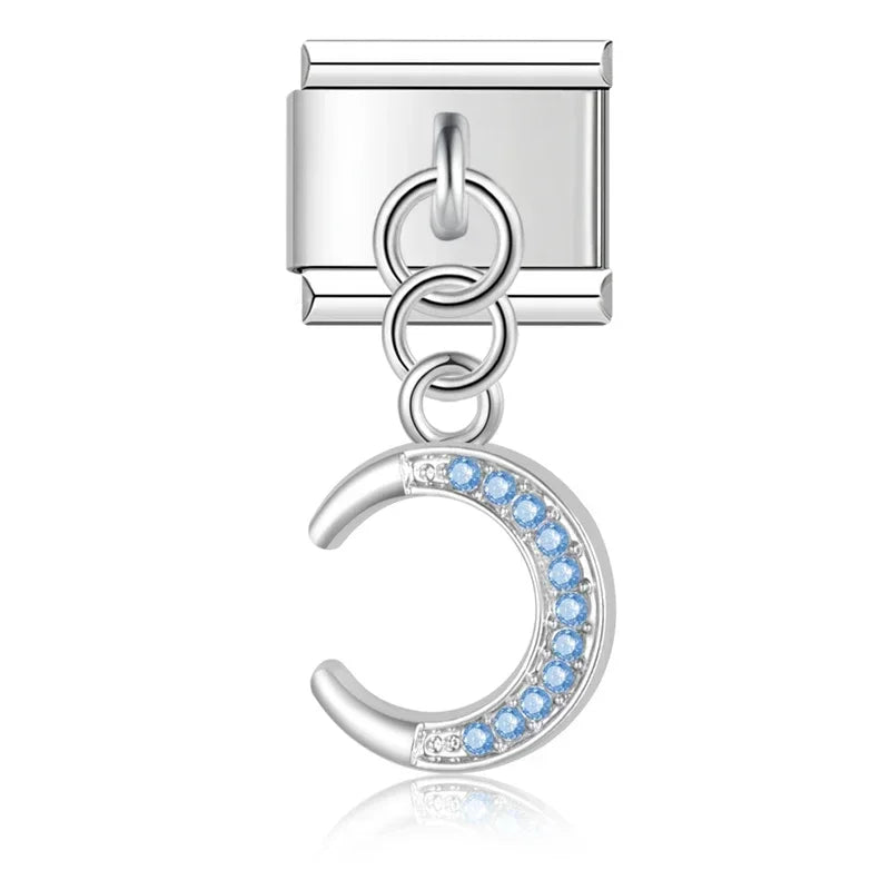 Charm Licorne et Lune - DJ829 H