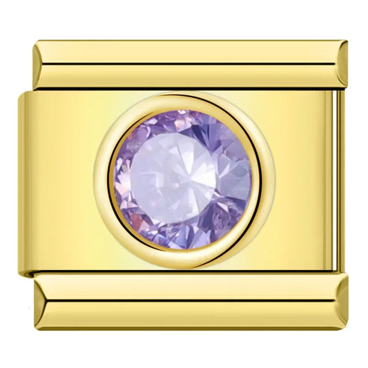 Charm CZ Rond Arc-en-Ciel - DJ1444 NO 5