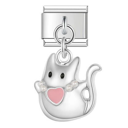 Cat Charm Collection — 9mm Italian Bracelet