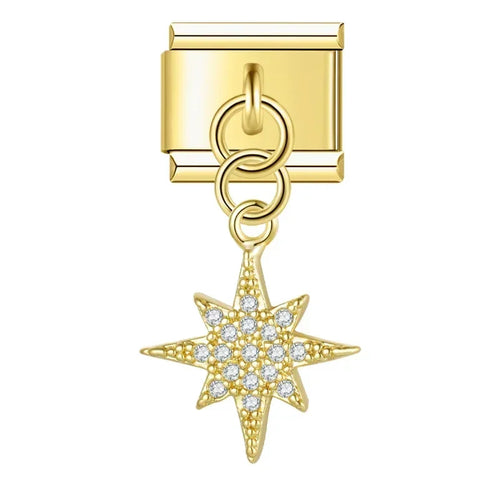 Charm Couronne et Lune - NO 16