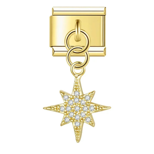 Charm Couronne et Lune - NO 16