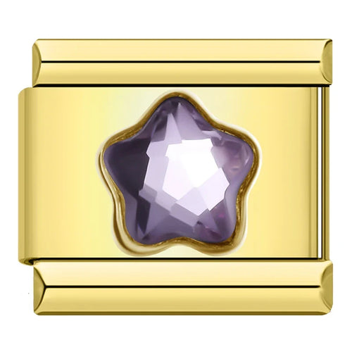 Charm Étoile CZ Dorée - DJ1801 Gold 2