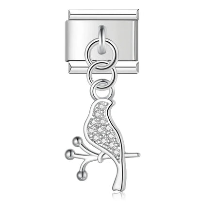 Bird & Reptile Charm Collection — 9mm Italian Bracelet
