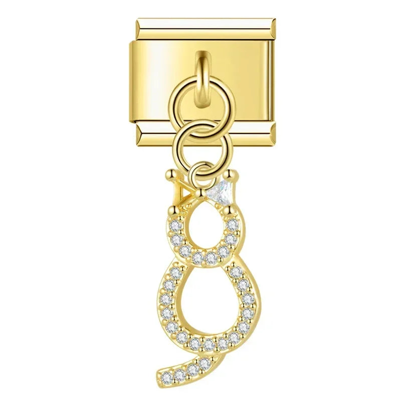 Charm Couronne et Lune - NO 26