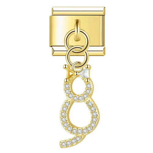 Charm Couronne et Lune - NO 26