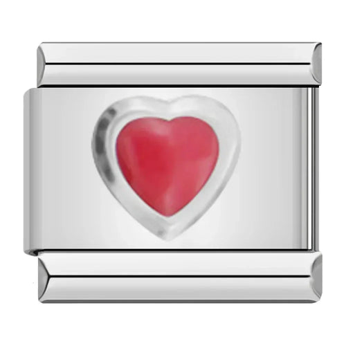 Charm Maillon Cœur Amour - D1