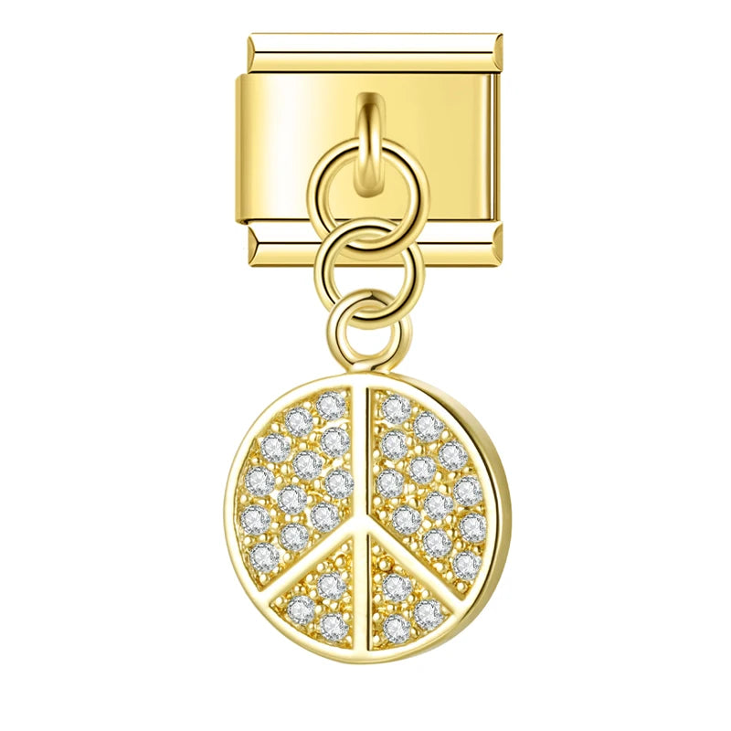 Cherry & Watermelon Charm Collection — 9mm Italian Bracelet