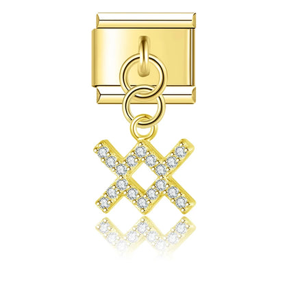 Zodiac Dangle Charm — 9mm Italian Bracelet
