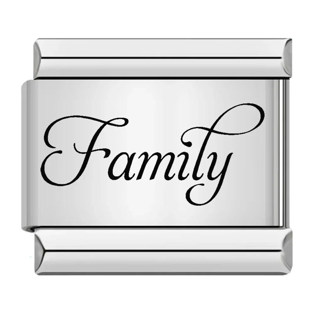 Family Charm Collection — 9mm Italian Bracelet