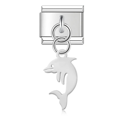 Ocean Life Charm Collection — 9mm Italian Bracelet