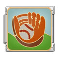 Charm Gant et Balle de Baseball — photo du produit