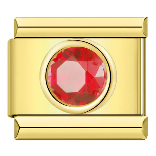 Charm CZ Rond Arc-en-Ciel - DJ1444 NO 9