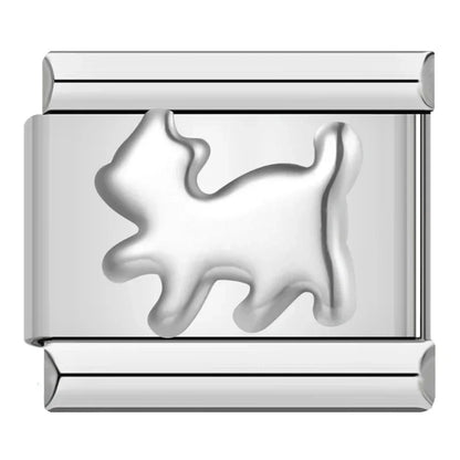 Cat Charm Collection — 9mm Italian Bracelet