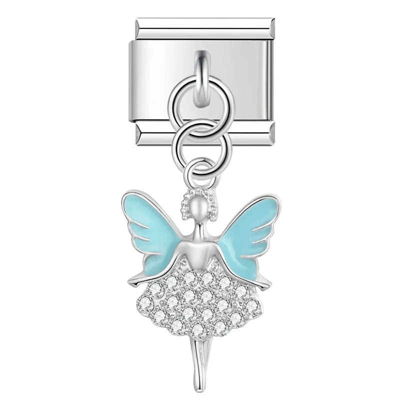 Charm Lune, Fleur et Papillon - DJ1412 NO 9