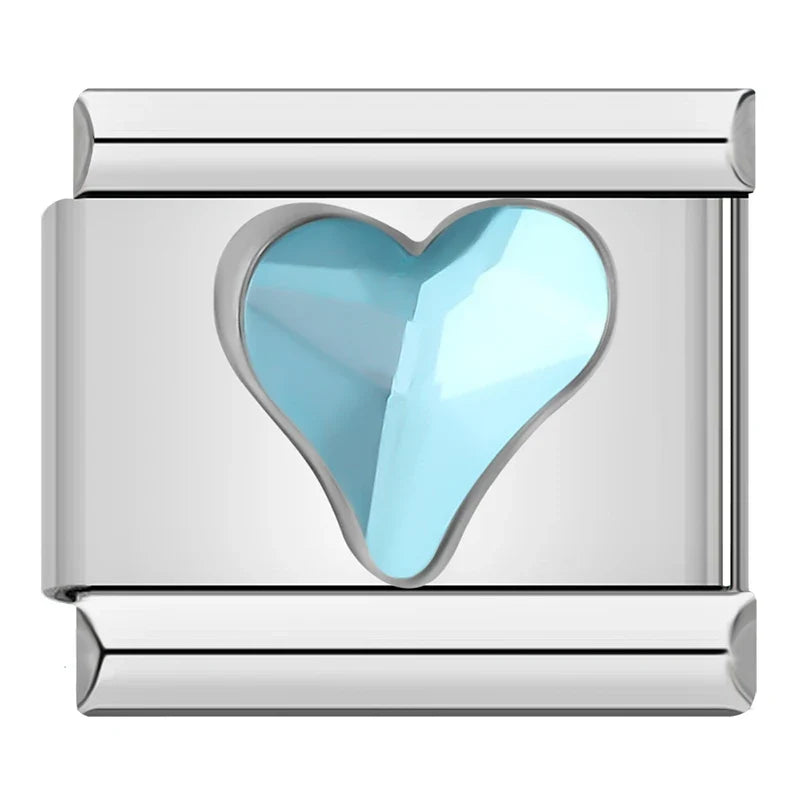 Charm Cœur CZ Argenté - DJ2003 Silver 2