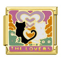 Charm Chats et Cœurs Message The Lovers Doré — photo du produit