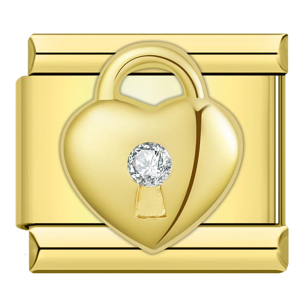 Charm Couronne CZ Arc-en-Ciel - DJ2006 NO 7
