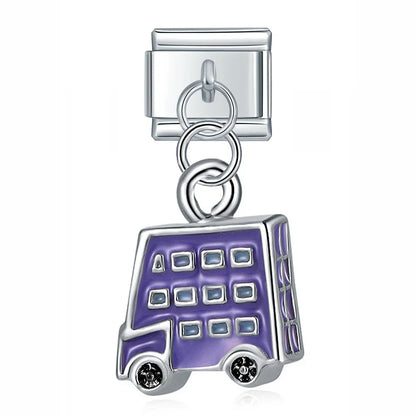 Fun & Whimsical Dangle Charm — 9mm Italian Bracelet