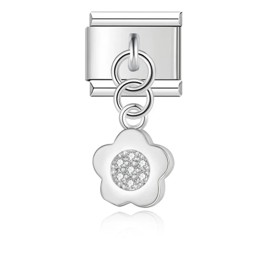 Charm Chien et Fleur - DJ1381 NO 10