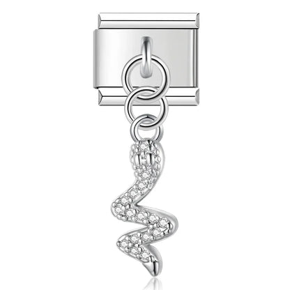 Bird & Reptile Charm Collection — 9mm Italian Bracelet