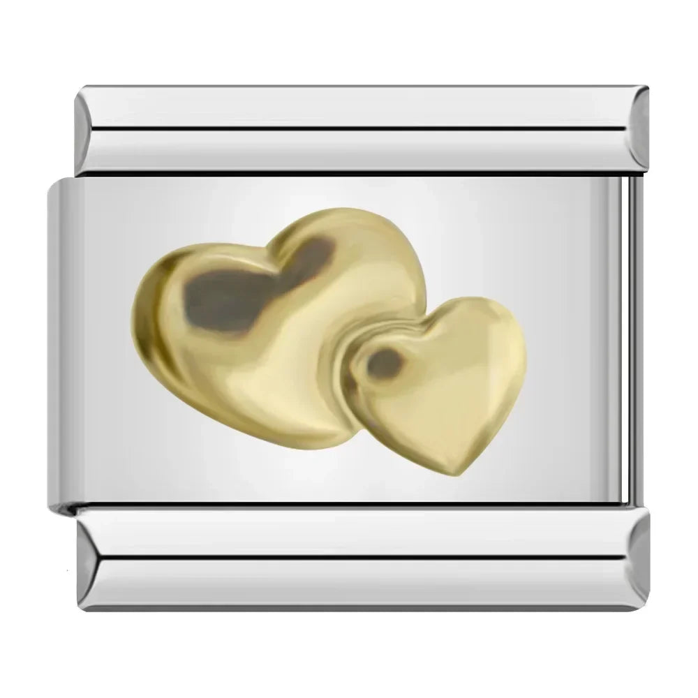 Charm Maillon Cœur Amour - C4