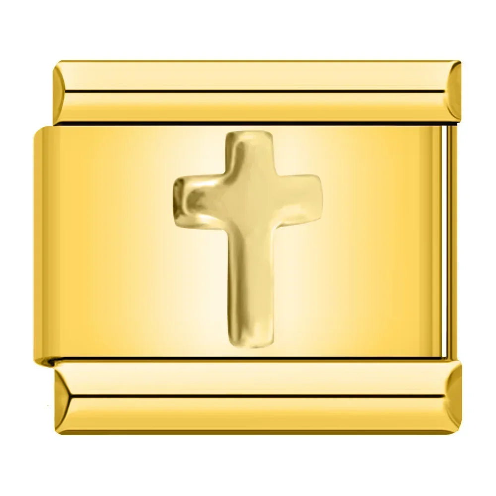 Butterfly Star Cross Charm Collection — 9mm Italian Bracelet
