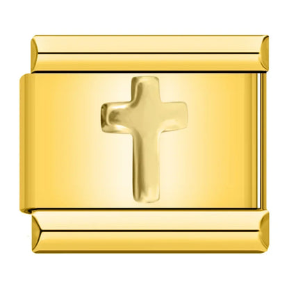 Butterfly Star Cross Charm Collection — 9mm Italian Bracelet