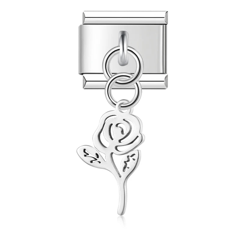 Butterfly Love Charm Collection — 9mm Italian Bracelet