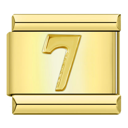 Number Charm Collection Vol. 2 — 9mm Italian Bracelet