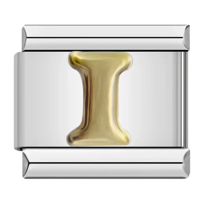 Classic Letter Charm Collection — 9mm Italian Bracelet