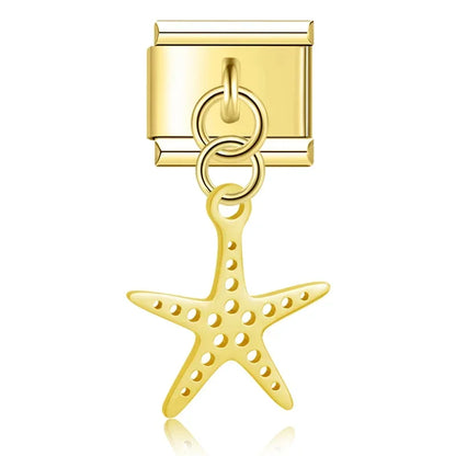 Ocean Life Charm Collection — 9mm Italian Bracelet