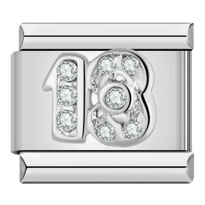 Silver Letter Charm Collection Vol. 2 — 9mm Italian Bracelet