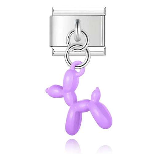 Charm Chien Ballon - DJ594 G Purple