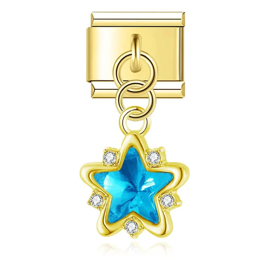 Charm Étoile Pendante en Cristal - DJ1767 NO 1